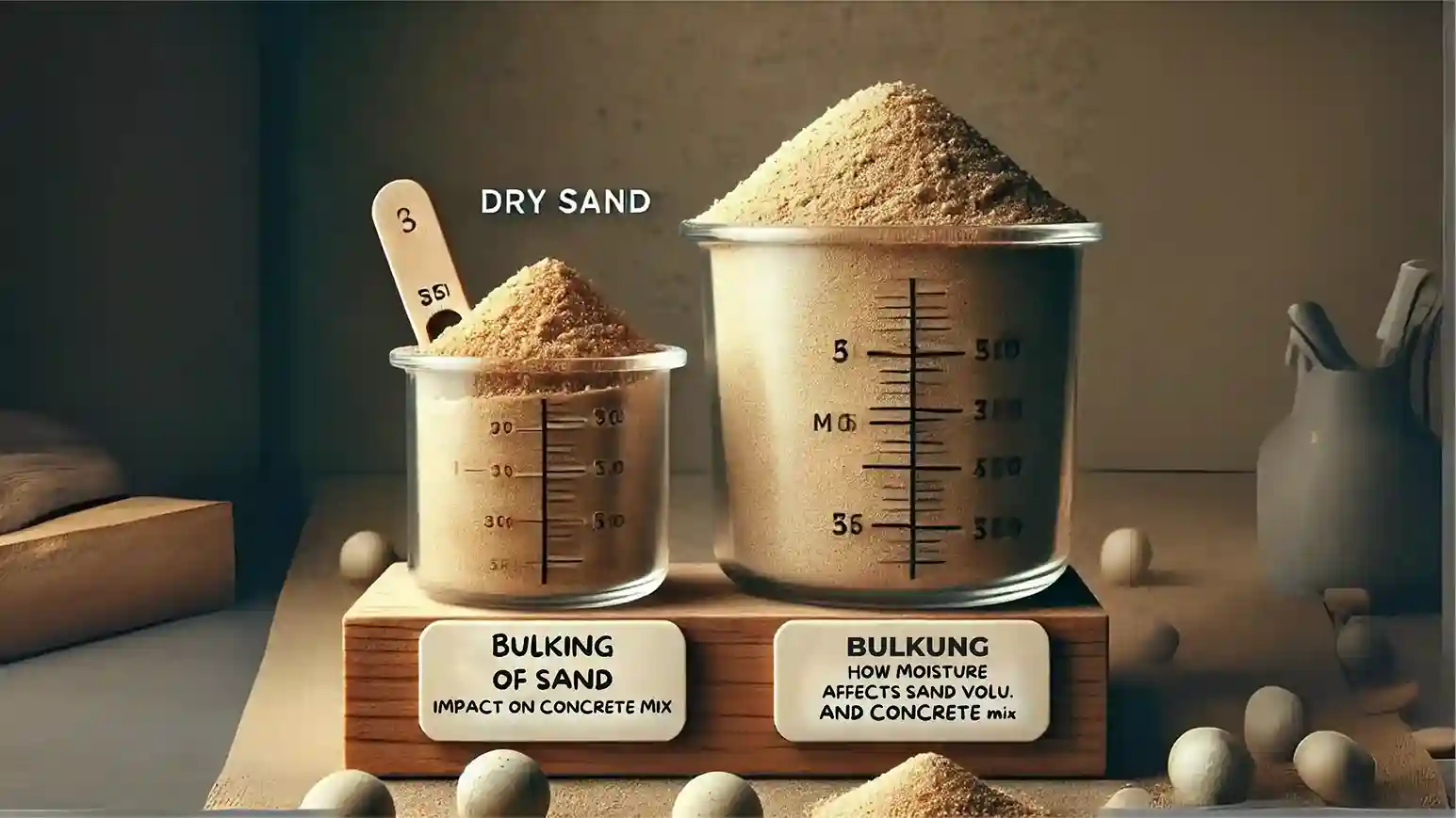 Bulking of Sand: Impact on Concrete Mix