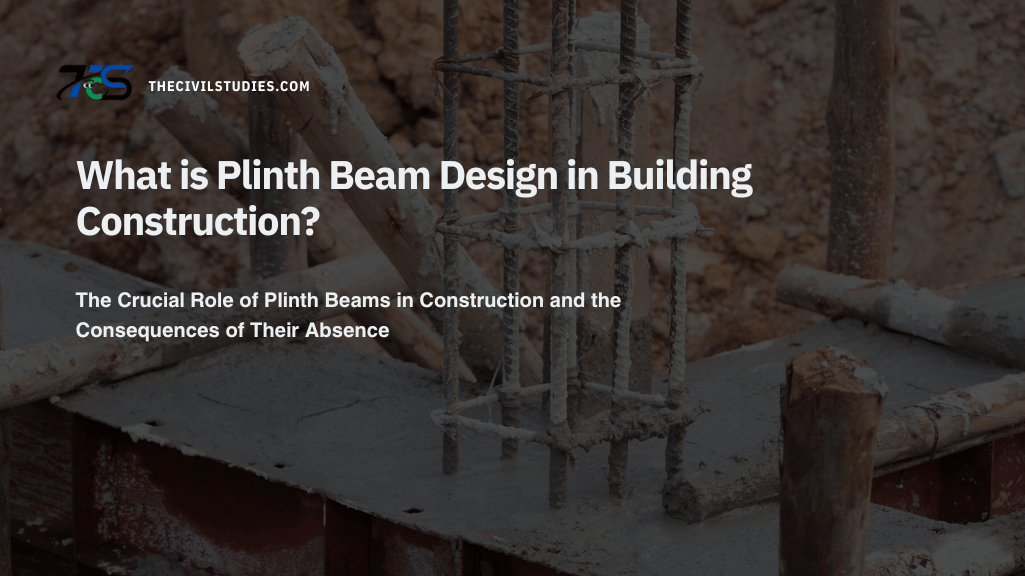 Plinth beam constructionlinth beam