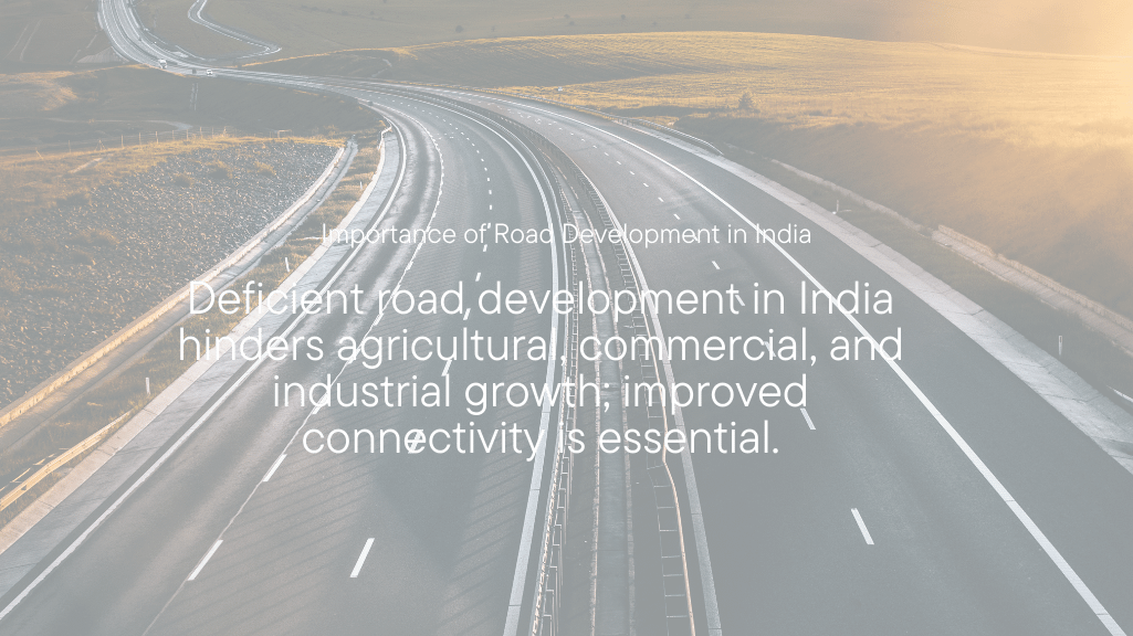 Importance of Road Development 