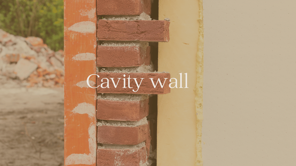 Cavity wall, applications 