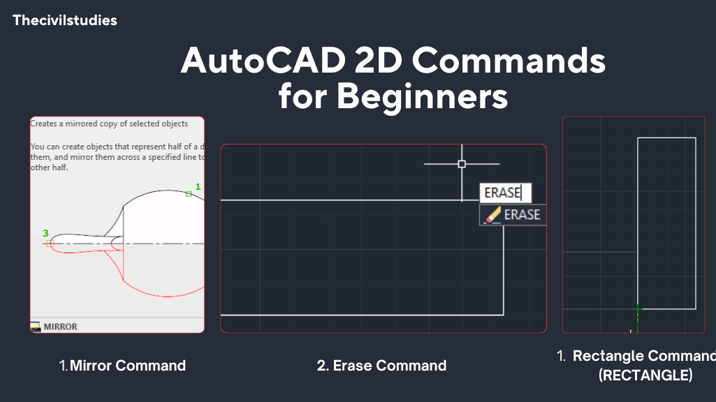 Autocad Commands