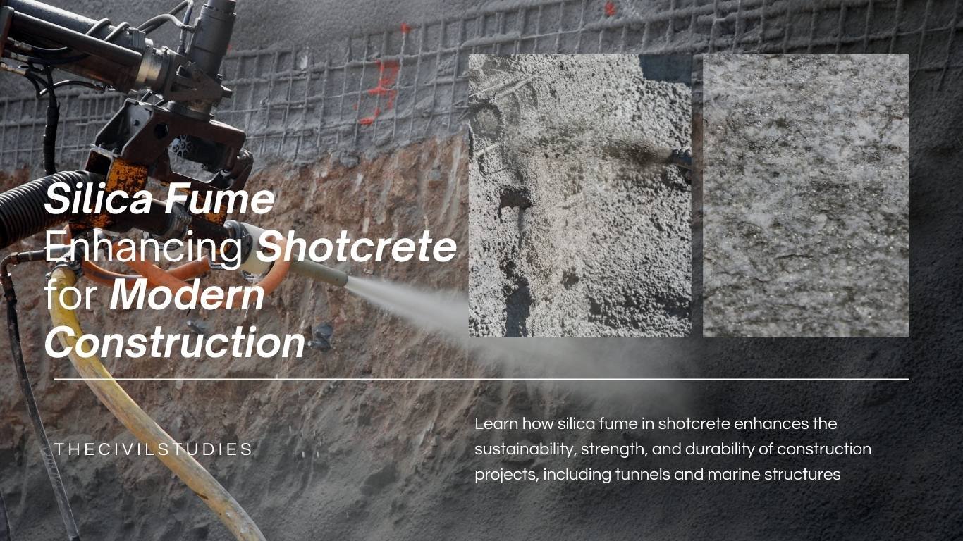 Close-up of silica fume powder, showcasing its ultra-fine texture and spherical particles used in shotcrete applications for enhanced durability in construction