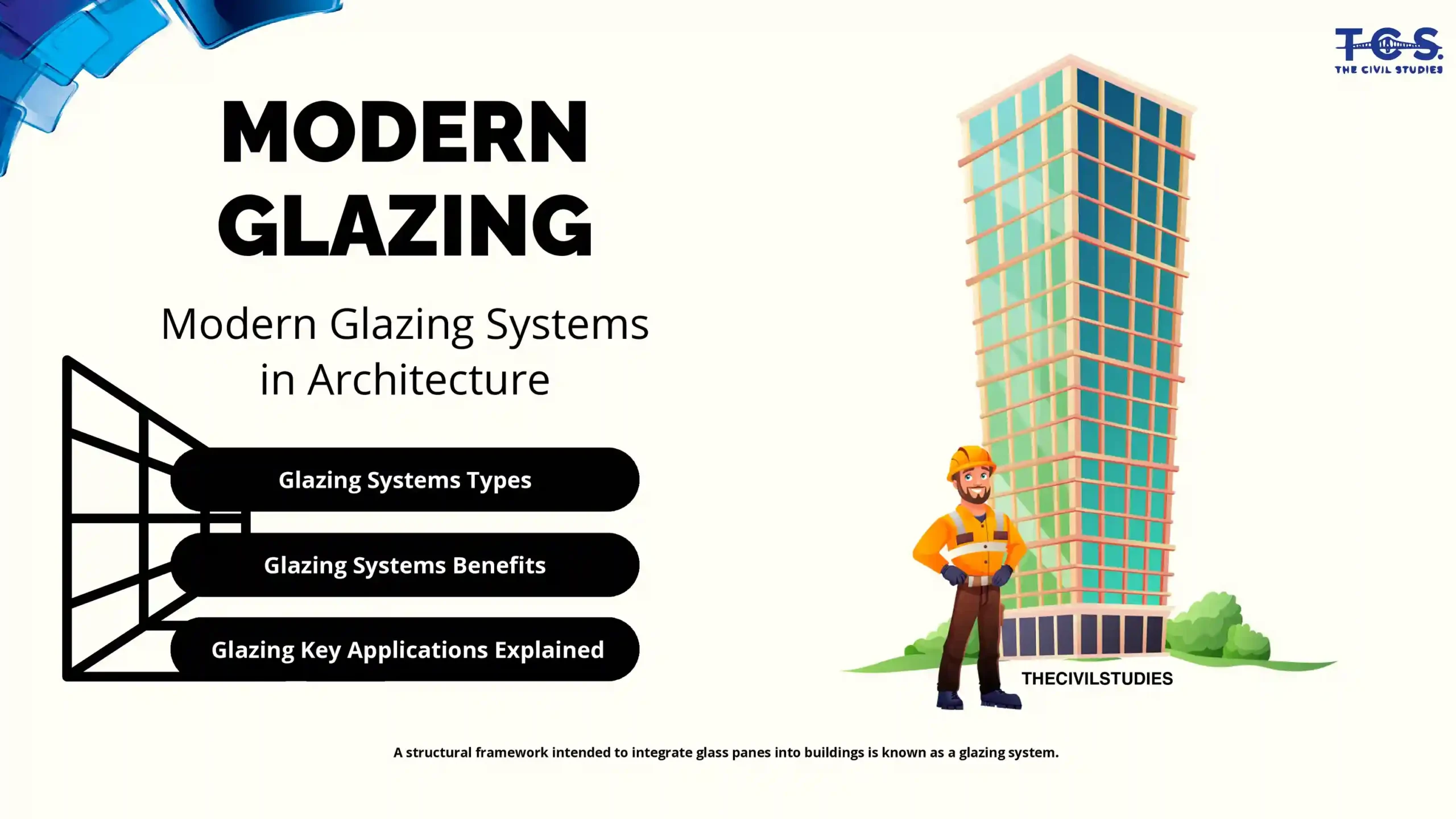 Modern glazing systems showcasing energy-efficient and sustainable glass designs in architecture.