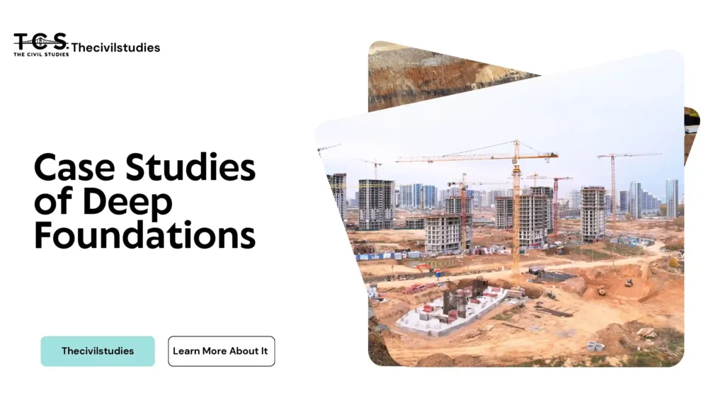 Case Studies of Deep Foundations