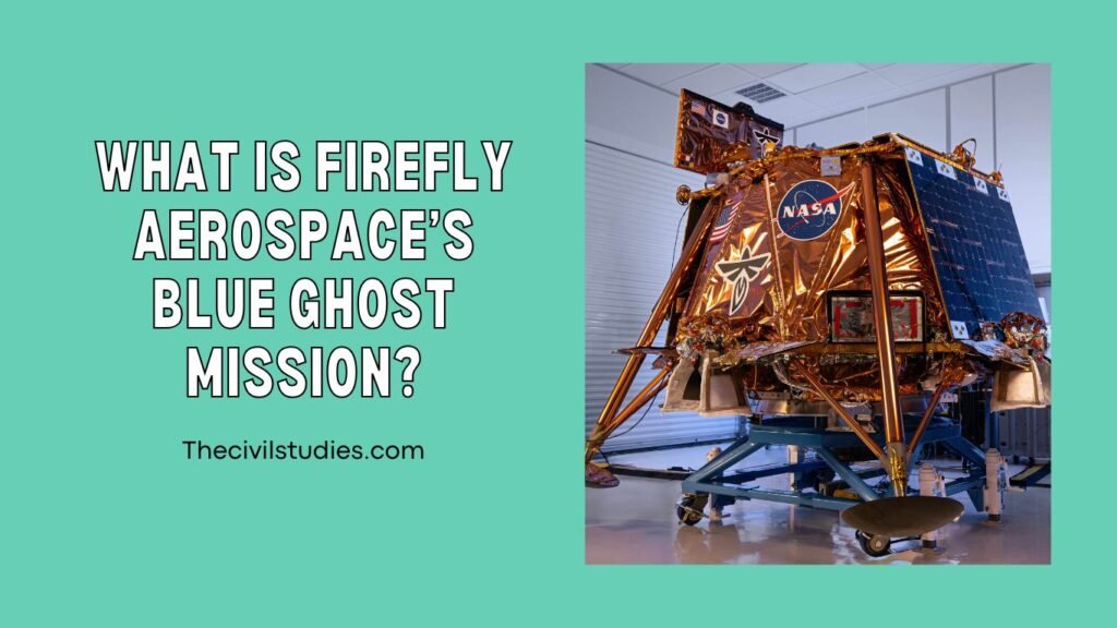 What is Firefly Aerospace’s Blue Ghost Mission? Firefly Aerospace, a Texas-based space company, developed the Blue Ghost lunar lander to transport scientific instruments and conduct lunar experiments. Named after the bioluminescent Blue Ghost firefly - the mission embodies innovation & adaptability and the growing role of private space firms in deep-space exploration.