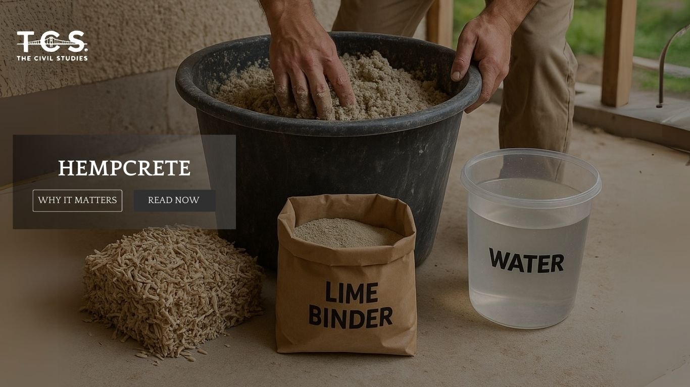 Hempcrete insulation is quickly gaining attention as a sustainable alternative to conventional building materials. It’s made by combining the woody core of the hemp plant (known as hemp hurds) with a lime-based binder and water.
