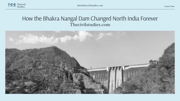 The choice of Bhakra as the dam site was a product of both rigorous scientific analysis and remarkable natural advantages. The location features a narrow gorge on the Sutlej River, approximately 518.25 meters Long and 9.1 Meter Wide, bounded by massive, stable sandstone formations of the Lower Himalayas. This natural constriction provided an ideal foundation for a high concrete gravity dam, capable of efficiently resisting the immense hydrostatic pressure of the reservoir.