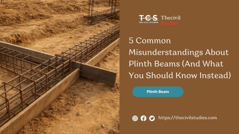 5 Common Misunderstandings About Plinth Beams (And What You Should Know Instead) 1 5 common mistakes in plinth beam construction against IS 456:2000 guidelines