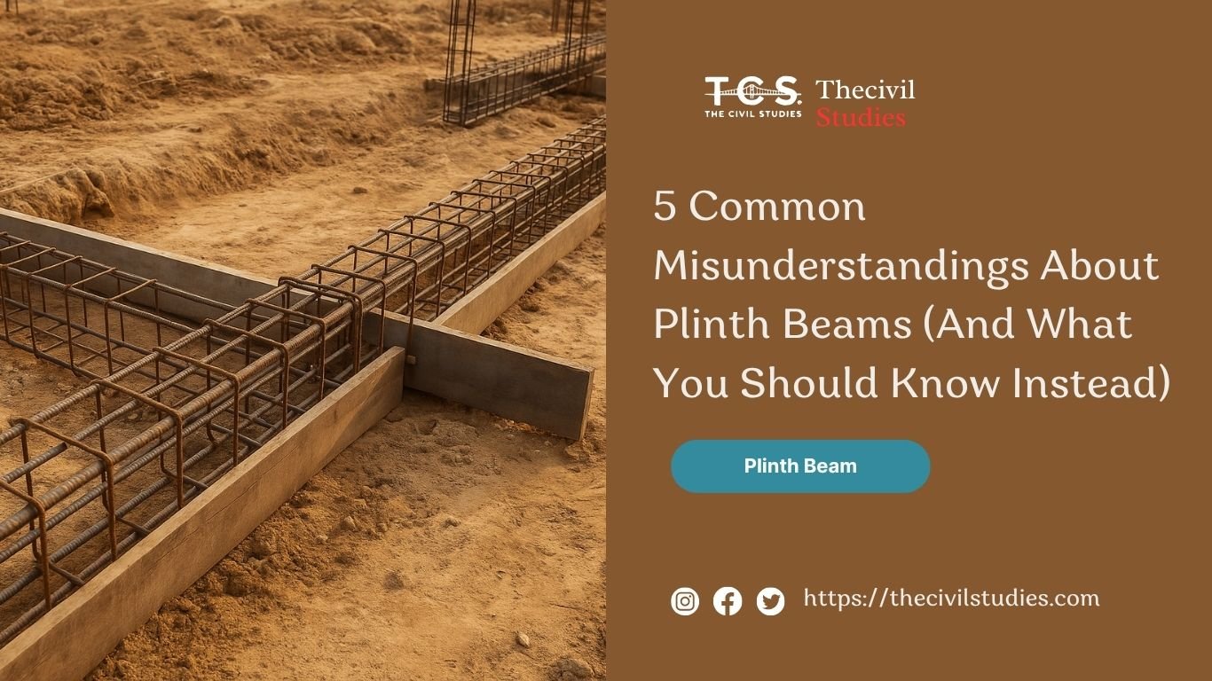 5 common mistakes in plinth beam construction against IS 456:2000 guidelines