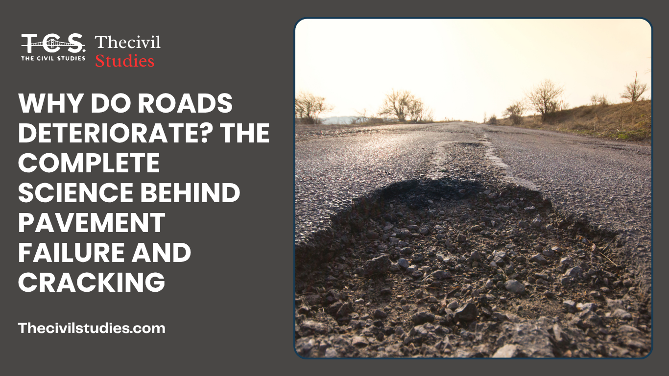 Close-up of a pothole surrounded by cracked asphalt on a worn-out road, showing visible pavement deterioration