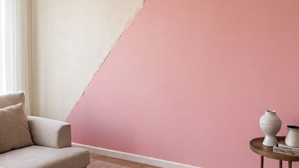 Wall Putty vs POP Punning – Which is Better for Your Walls? 4 Illustration showing the difference between wall putty and POP punning with tools used for smooth wall finishes
